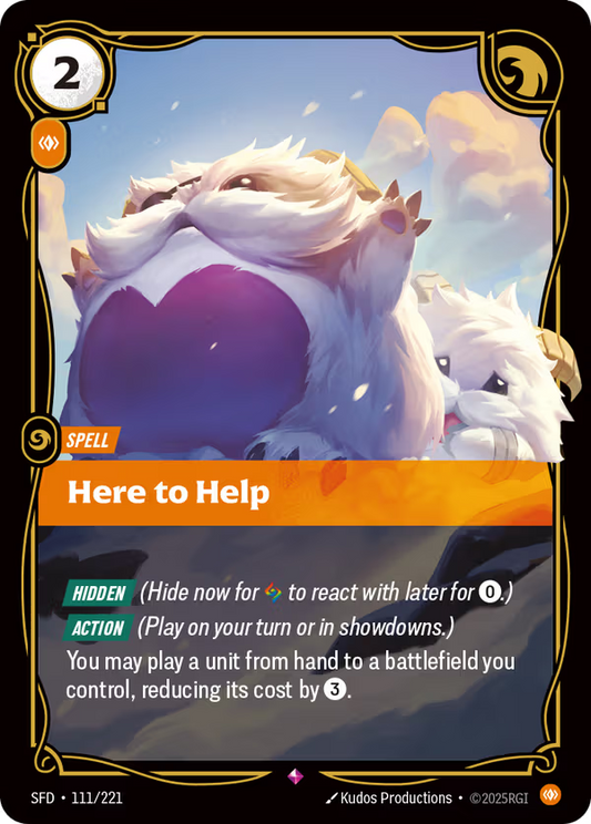 Here to Help [SFD-111/221] [Spiritforged]