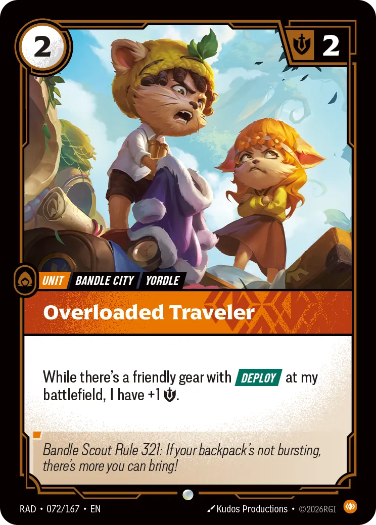 Overloaded Traveler [RAD-072/167] [Radiance]