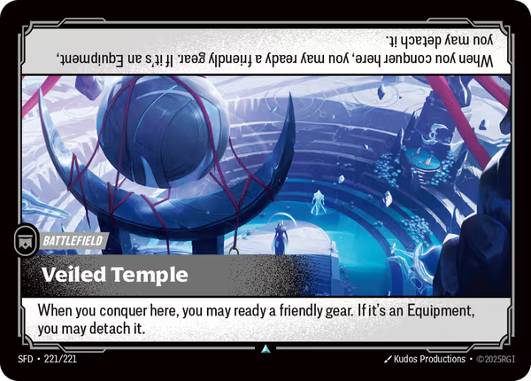 Veiled Temple [SFD-221/221] [Spiritforged]