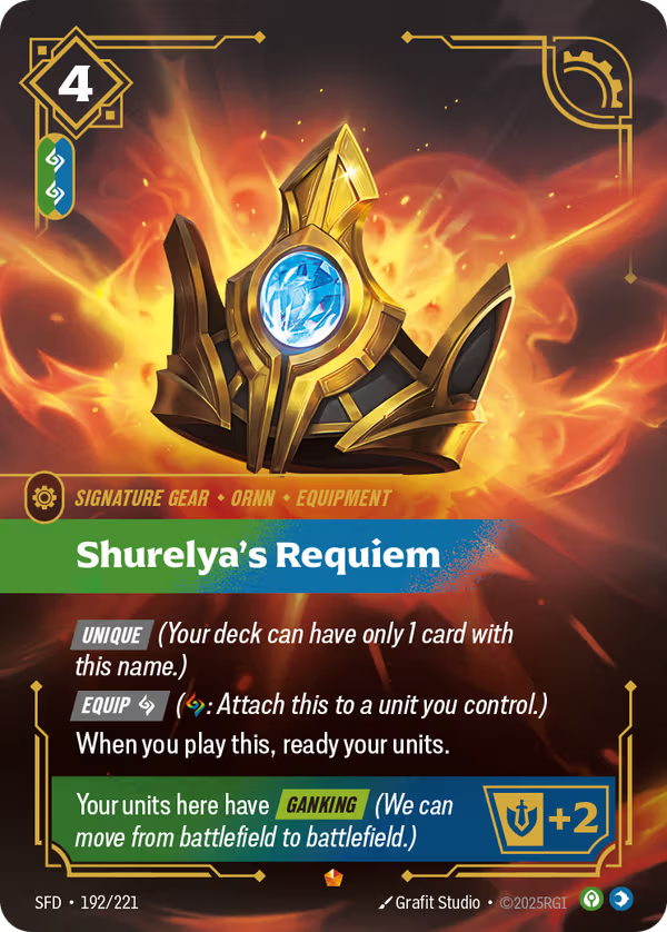 Shurelya's Requiem [SFD-192/221] [Spiritforged]
