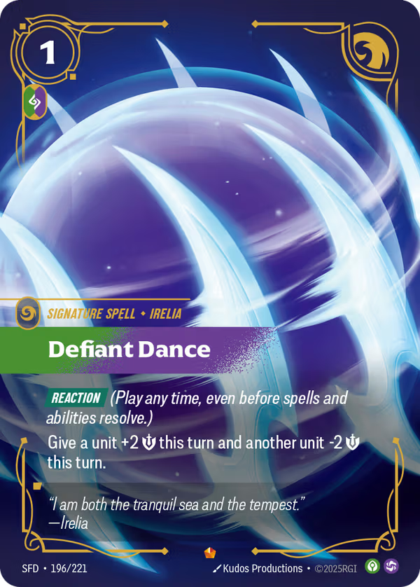Defiant Dance [SFD-196/221] [Spiritforged]