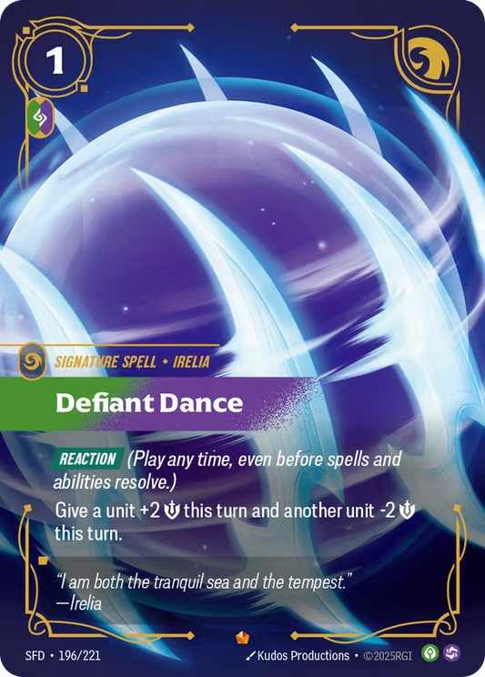 Defiant Dance [SFD-196/221] [Spiritforged]
