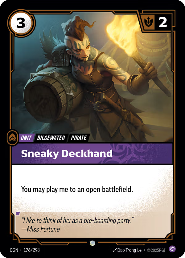 Sneaky Deckhand [OGN-176/298] [Origins]
