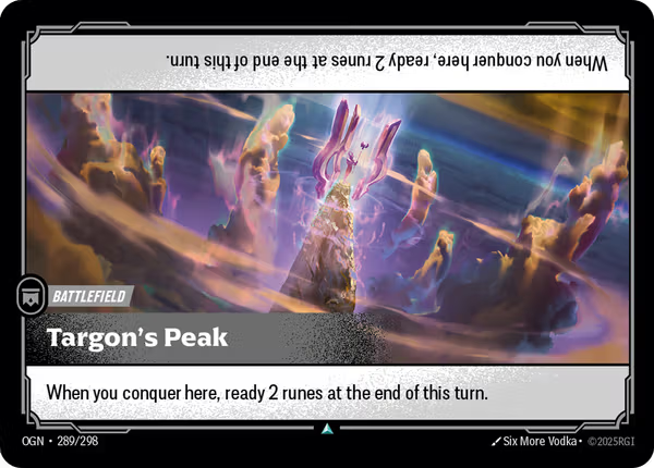 Targon's Peak [OGN-289/298] [Origins] [Foil]