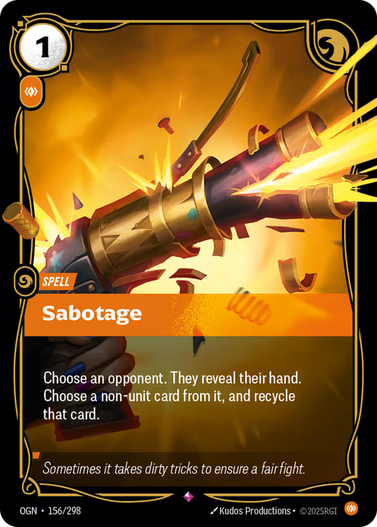 Sabotage [OGN-156/298] [Origins]