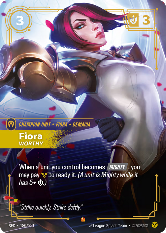 Fiora, Worthy [SFD-180/221] [Spiritforged]