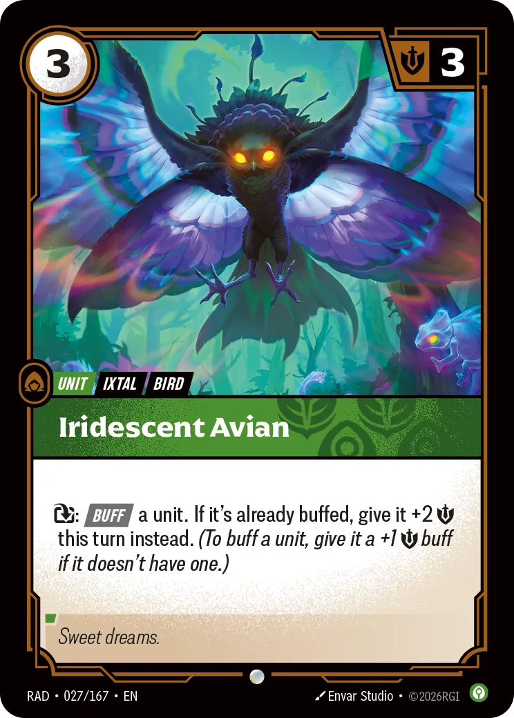 Iridescent Avian [RAD-027/167] [Radiance]
