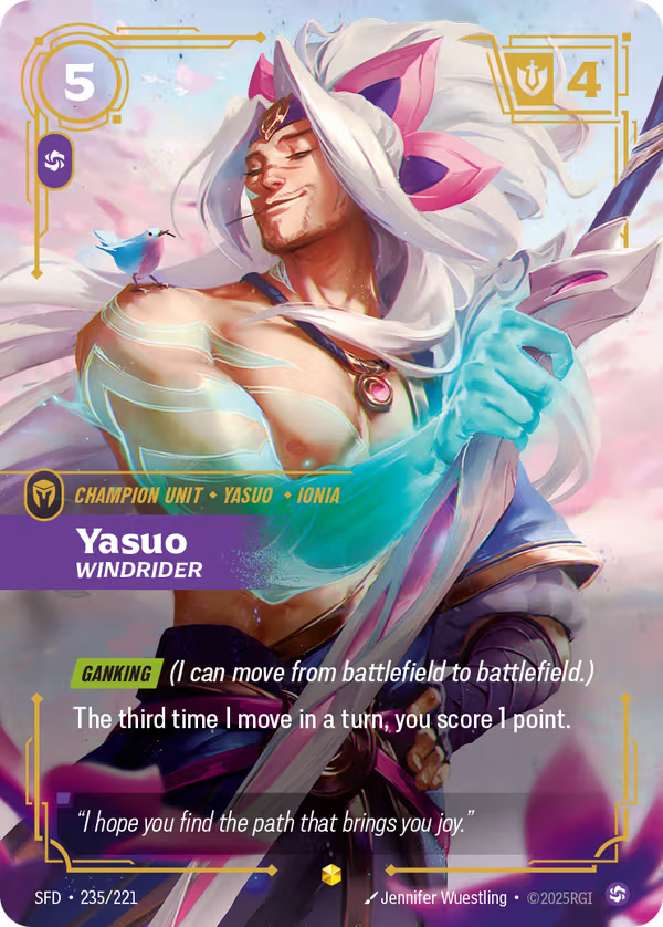 Yasuo, Windrider [SFD-235/221] [Spiritforged]