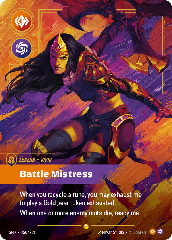Battle Mistress [SFD-250/221] [Spiritforged]