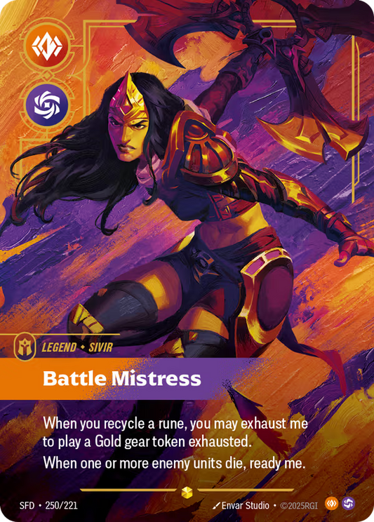 Battle Mistress [SFD-250/221] [Spiritforged]