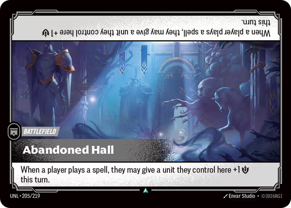 Abandoned Hall [UNL-205/219] [Unleashed]