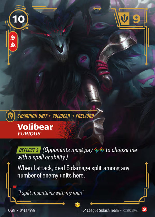 Volibear, Furious [OGN-041a/298] [Origins]