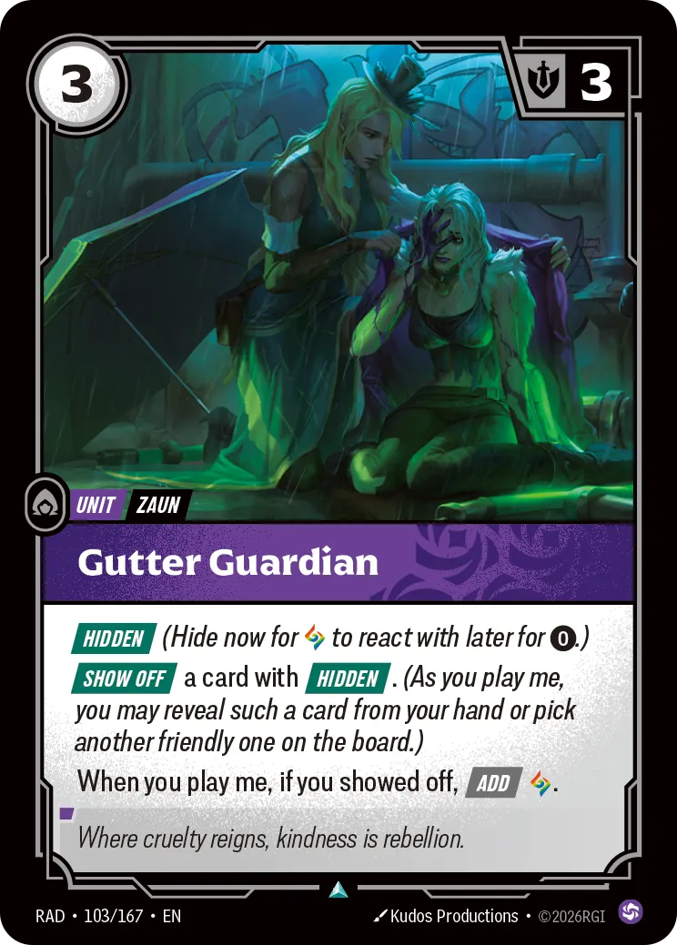Gutter Guardian [RAD-103/167] [Radiance]