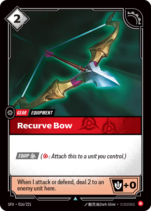 Recurve Bow SFD-016/221] [Spiritforged]