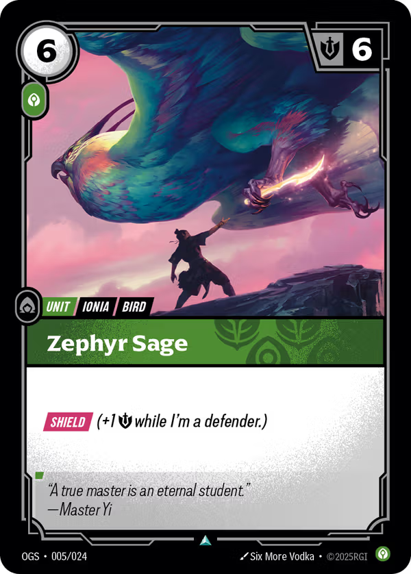 Zephyr Sage [OGS-005/024] [Origins Proving Grounds]