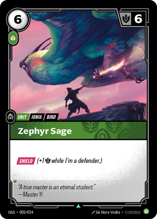 Zephyr Sage [OGS-005/024] [Origins Proving Grounds]
