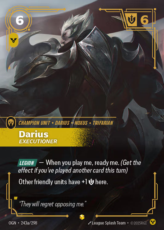 Darius, Executioner [OGN-243a/298] [Origins]