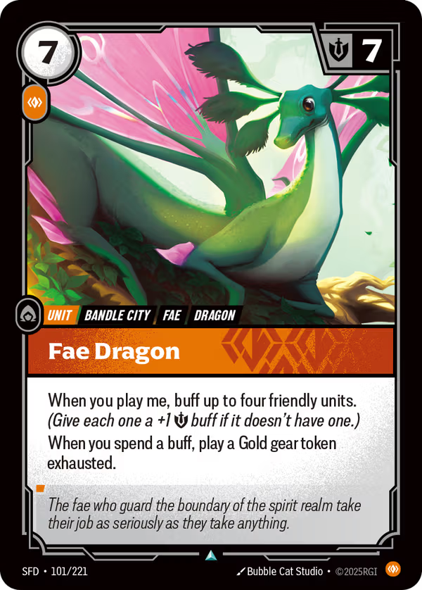 Fae Dragon [SFD-101/221] [Spiritforged]