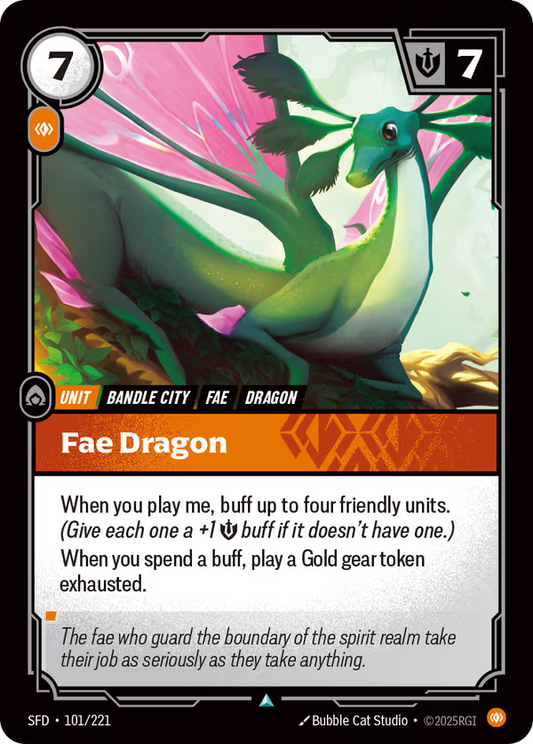Fae Dragon [SFD-101/221] [Spiritforged]