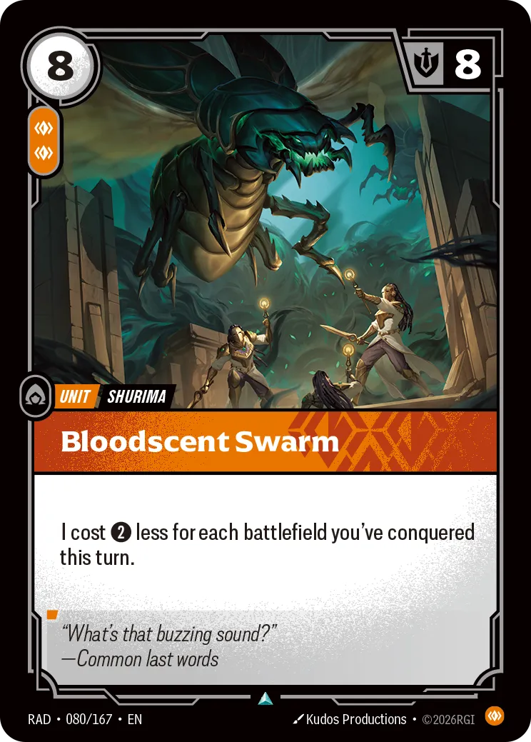 Bloodscent Swarm [RAD-080/167] [Radiance]