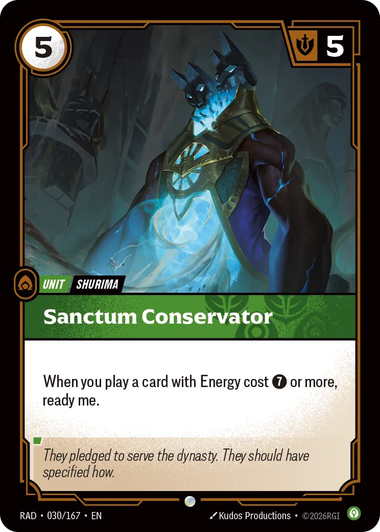 Sanctum Conservator [RAD-030/167] [Radiance]