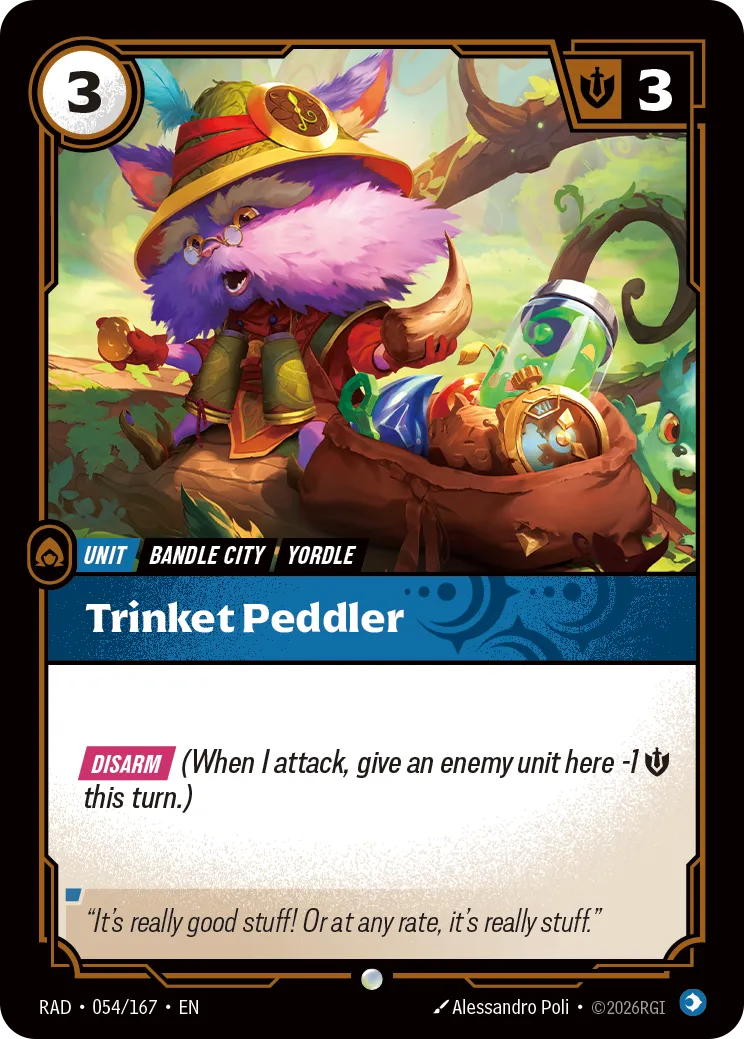 Trinket Peddler [RAD-054/167] [Radiance]