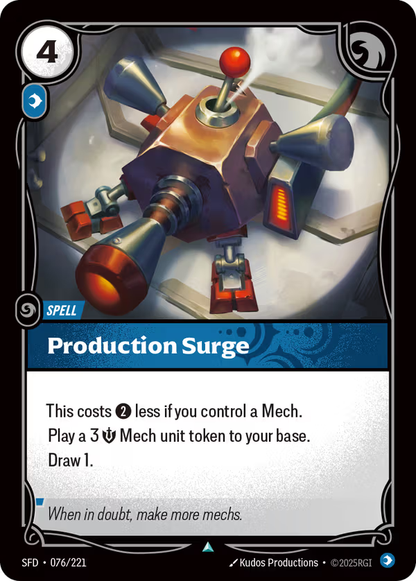 Production Surge [SFD-076/221] [Spiritforged]