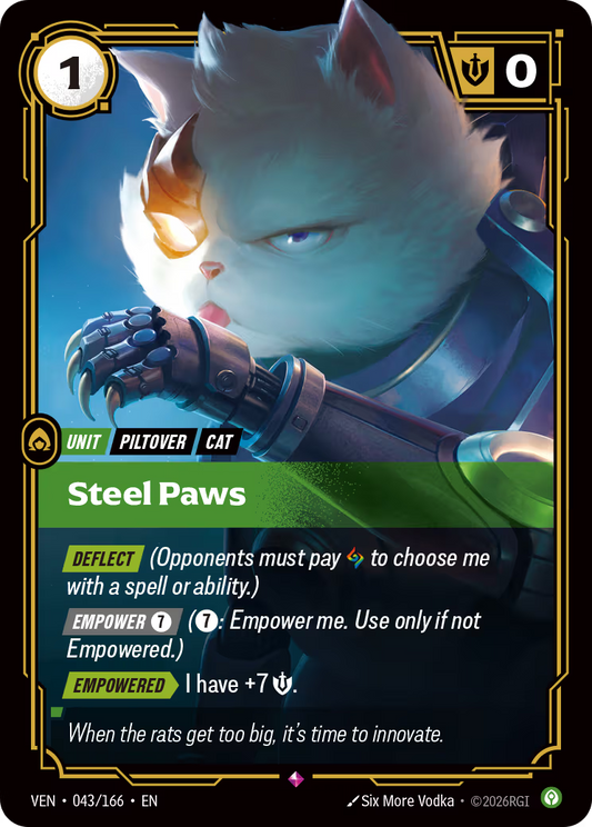 Steel Paws [VEN-043/166] [Vendetta]