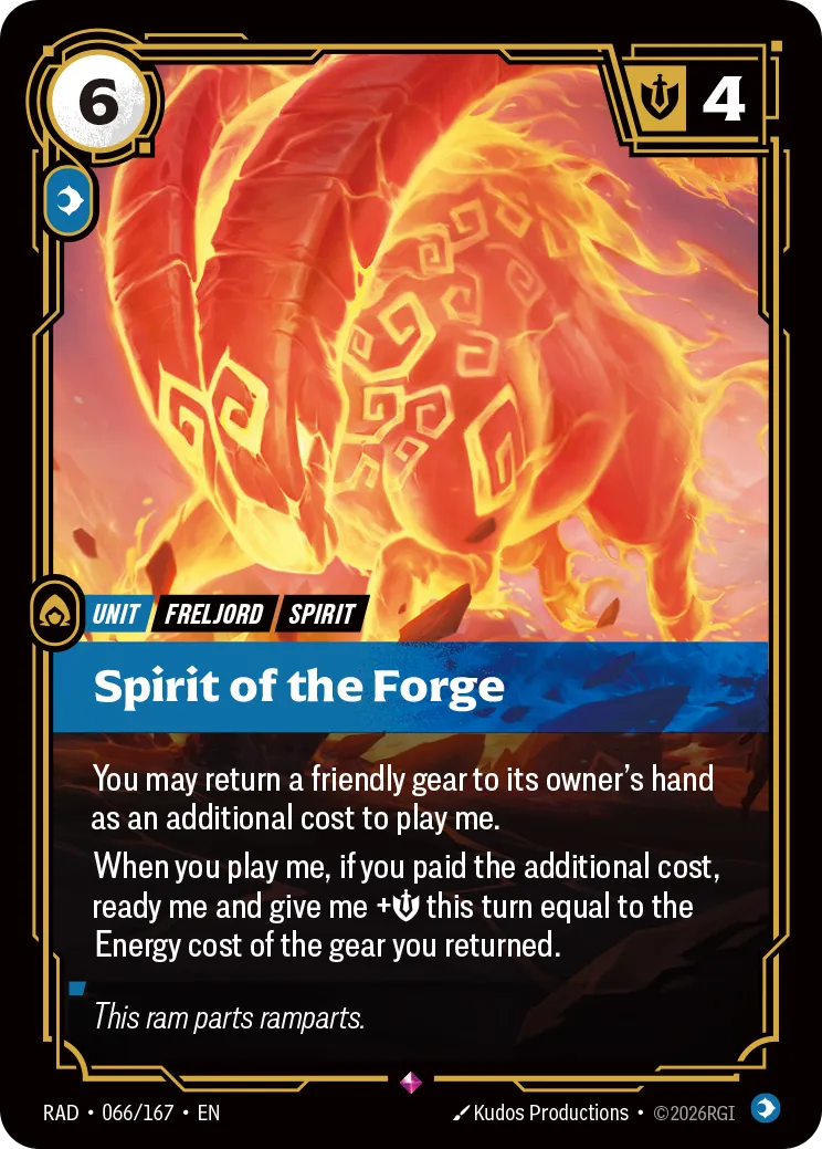 Spirit of the Forge [RAD-066/167] [Radiance]