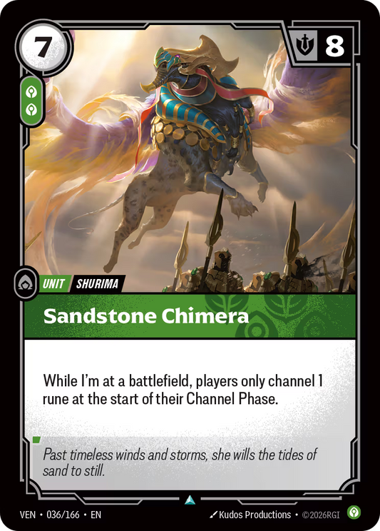 Sandstone Chimera [VEN-036/166] [Vendetta] [Foil]