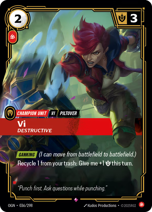 Vi, Destructive [OGN-036/298] [Origins]