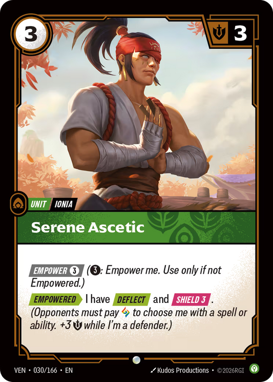 Serene Ascetic [VEN-030/166] [Vendetta] [Foil]