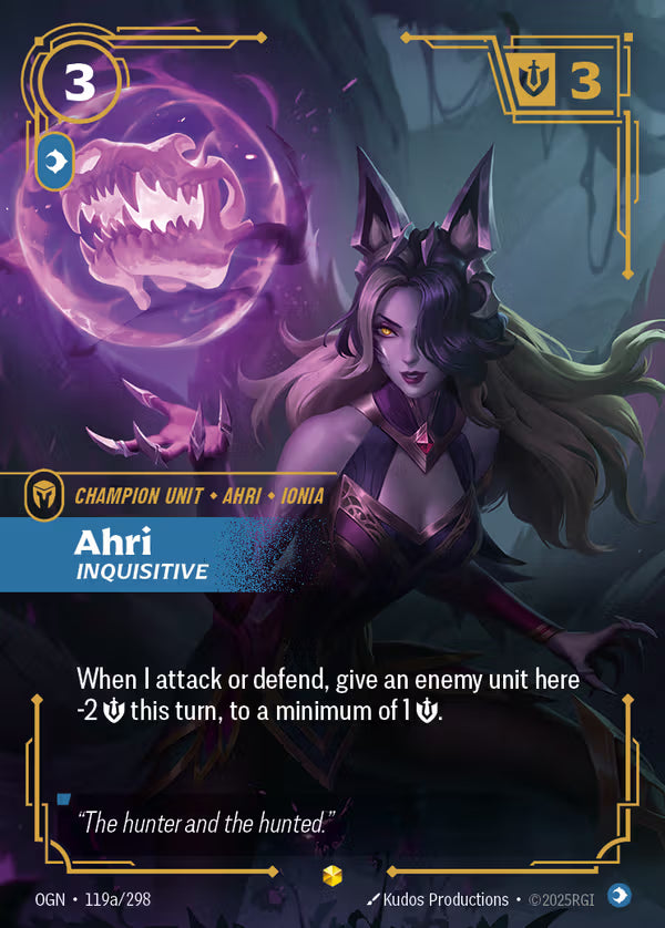 Ahri, Inquisitive [OGN-119a/298] [Origins]
