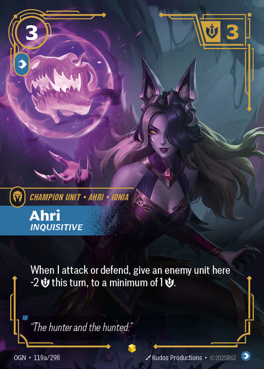 Ahri, Inquisitive [OGN-119a/298] [Origins]