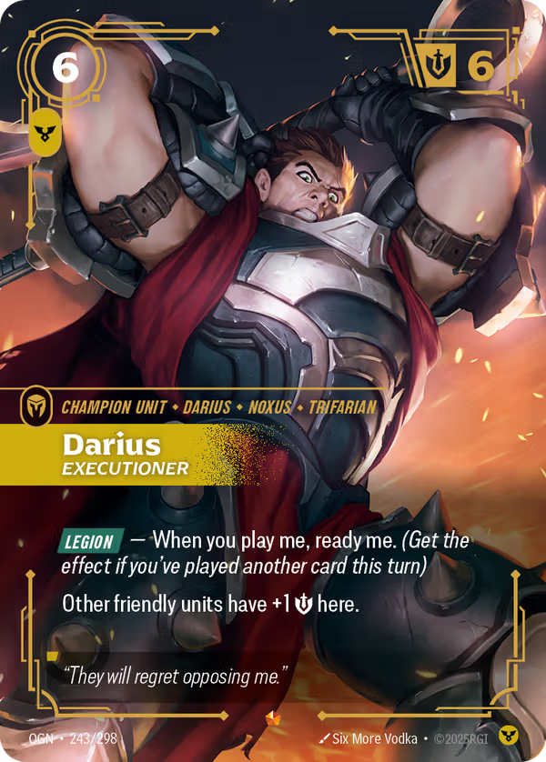 Darius, Executioner [OGN-243/298] [Origins]