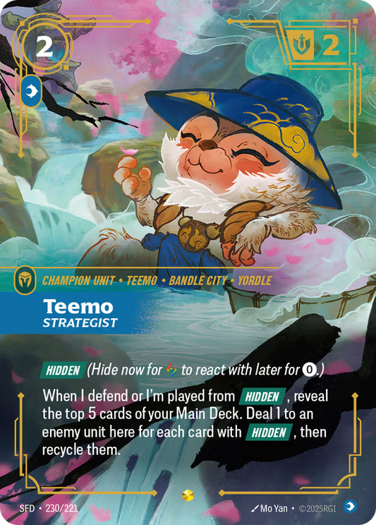 Teemo, Strategist [SFD-230/221] [Spiritforged]