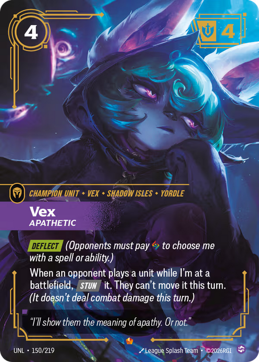 Vex, Apathetic [UNL-150/219] [Unleashed]
