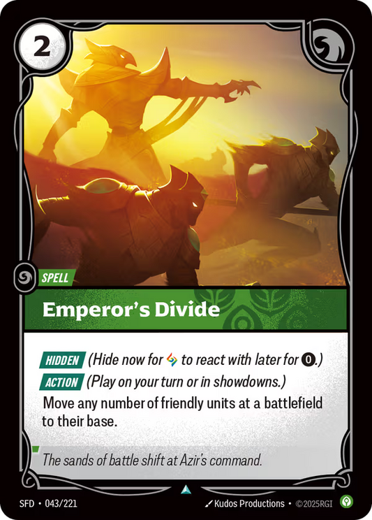 Emperor's Divide [SFD-043/221] [Spiritforged]