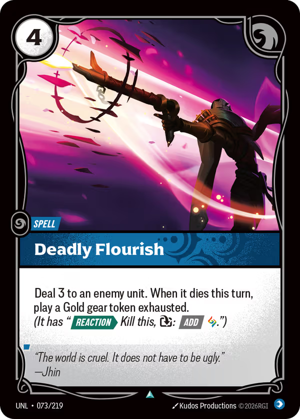 Deadly Flourish [UNL-073/219] [Unleashed]