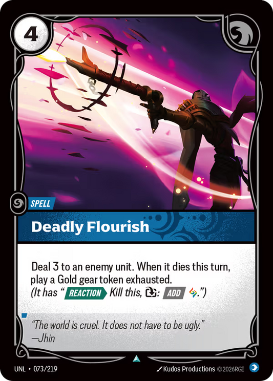 Deadly Flourish [UNL-073/219] [Unleashed]