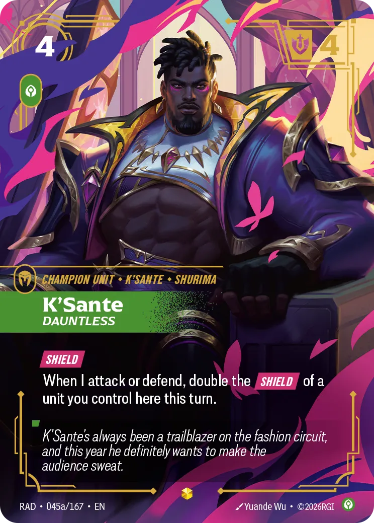 K'Sante, Dauntless [RAD-045a/167] [Radiance]