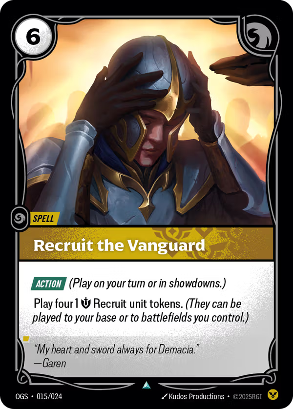 Recruit the Vanguard [OGS-015/024] [Origins Proving Grounds]