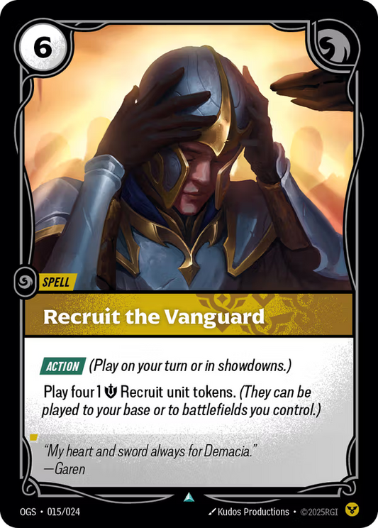 Recruit the Vanguard [OGS-015/024] [Origins Proving Grounds]