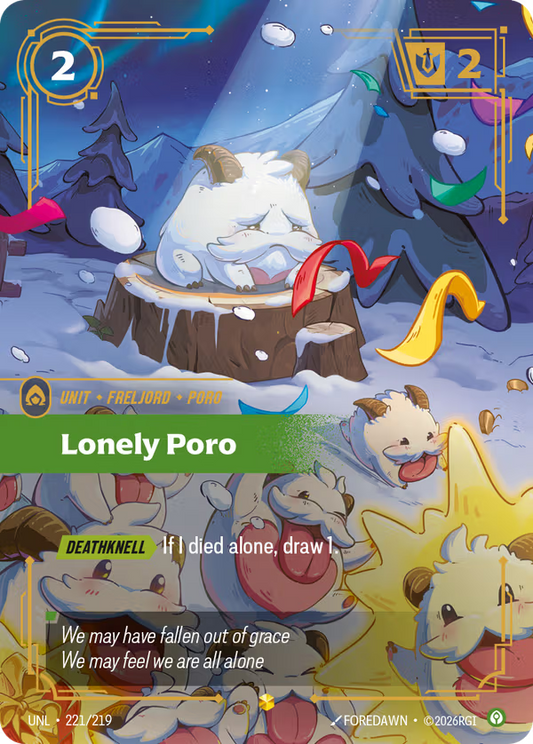 Lonely Poro [UNL-221/219] [Unleashed]