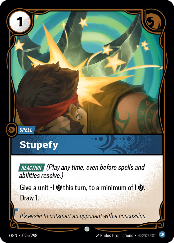 Stupefy [OGN-095/298] [Origins] [Foil]