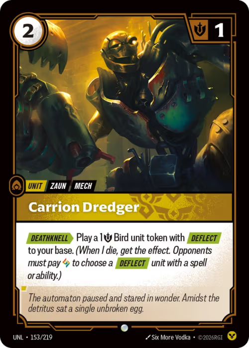 Carrion Dredger [UNL-153/219] [Unleashed]