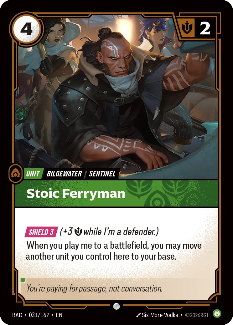 Stoic Ferryman [RAD-031/167] [Radiance] [Foil]