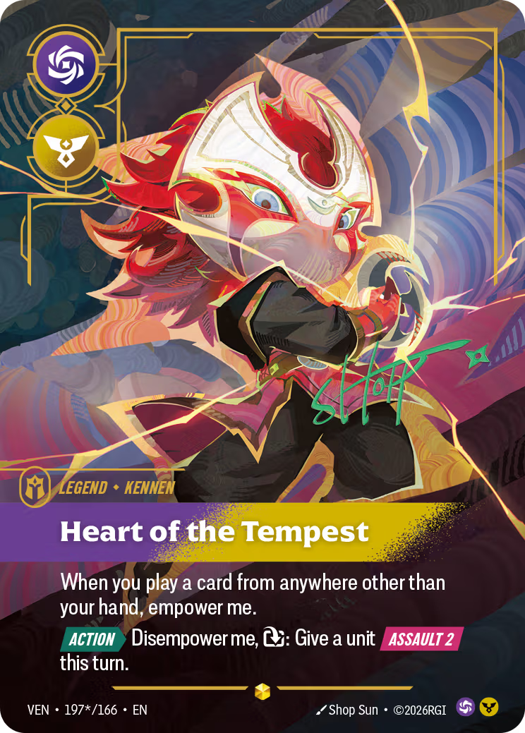 Heart of the Tempest [VEN-197*/166] [Vendetta]