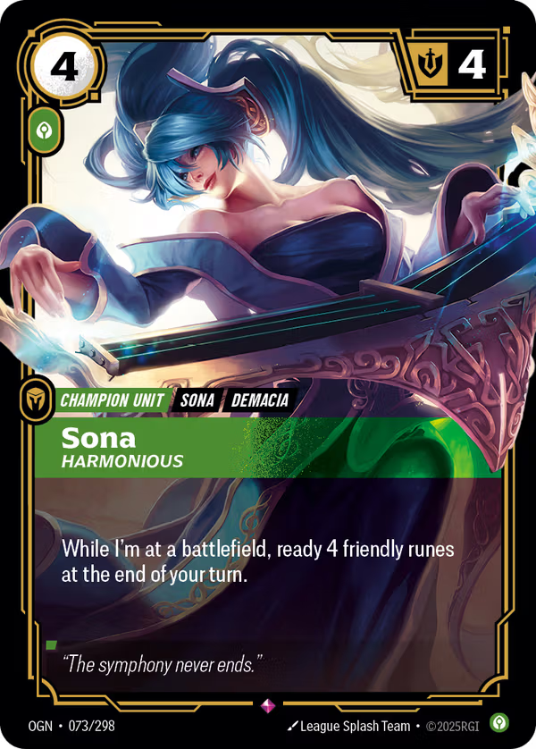 Sona, Harmonious [OGN-073/298] [Origins]