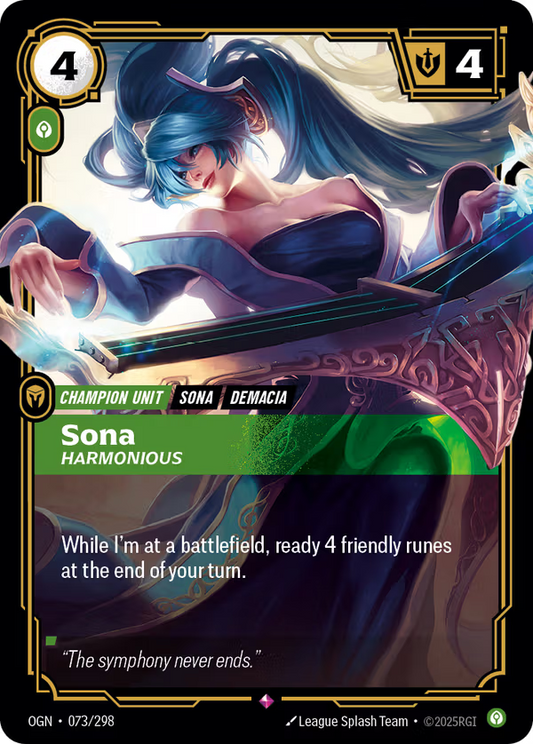 Sona, Harmonious [OGN-073/298] [Origins]